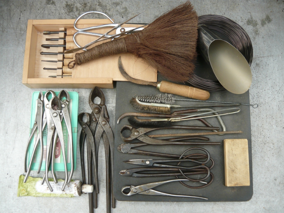 bonsai szerszámok bonsai szerszámok, a bonsai alakítás és bonsai gondozás eszközei